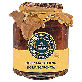 Antica Sicilia, Caponata siciliana in olio EVO