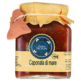 Antica Sicilia, Caponata di mare con olio EVO