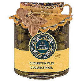 Antica Sicilia, Cucunci frutti di cappero in olio EVO