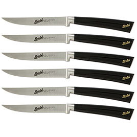 Berkel, Elegance Steak Messer Schwarz 6 er Set