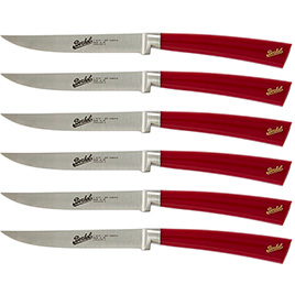 Berkel, Elegance Steak Messer Rot 6 er Set