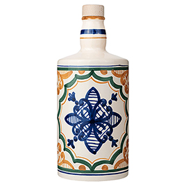 Centonze, Ceramiche di Caltagirone EVO Monocultivar Nocellara del Belice BIO Blue Flower