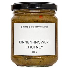 Chrattechuchi, Birnen Ingwer Chutney
