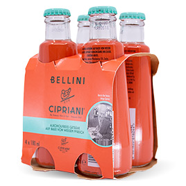 Cipriani, Bellini Mix Confezione da 4 Bottiglie
