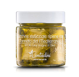 I Contadini, Zucchine secche ripiene con Tonno in olio EVO