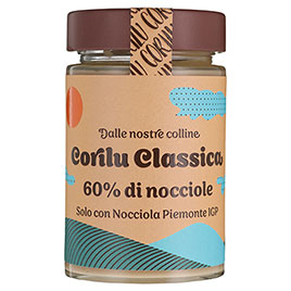 Corilu, Crema di Nocciola Classica 60%