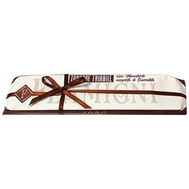 Flamigni, Torrone classico morbido con Mandorle ricoperto cioccolato