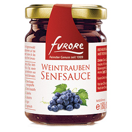 Furore, Weintrauben Senfsauce