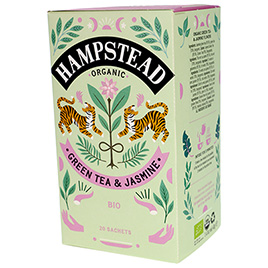 Hampstead Tea, Green Tea Dreamy Jasmine BIO