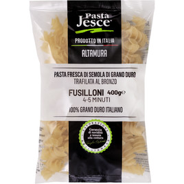 Pasta Jesce, Fusilloni pasta fresca di semola di grano duro