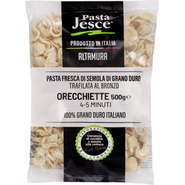 Pasta Jesce, Orecchiette pasta fresca di semola di grano duro