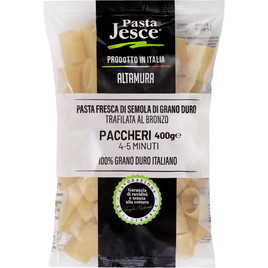 Pasta Jesce, Paccheri pasta fresca di semola di grano duro