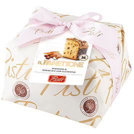 Pisti, Panettone Incarto Mandorlato