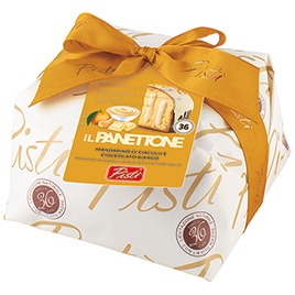 Pisti, Panettone Incarto farcito di crema al mandarino di Ciaculli