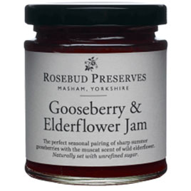 Rosebud Preserves, Gooseberry & Elderflower