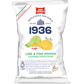 San Carlo, Lime & Pink Pepper  Chips