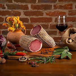 Salumi di Calabria, Lonza Filetto Fiore  a Tranci