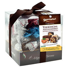 Sgambelluri, Croccanti alle Mandorle mix, Cubo