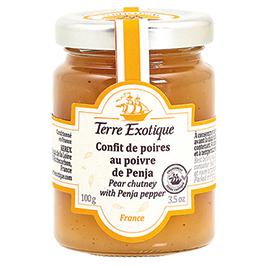 Terre Exotique, Confit de Poires au Poivre de Penja