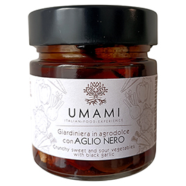 Umami, Giardiniera all' Aglio nero
