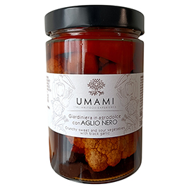 Umami, Giardiniera all' Aglio nero